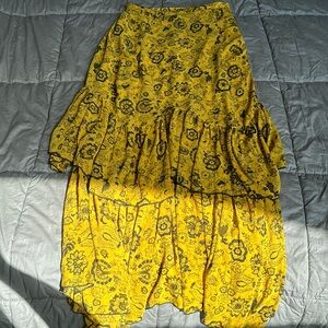 SOLD Urban Outfitters Yellow Maxi Skirt